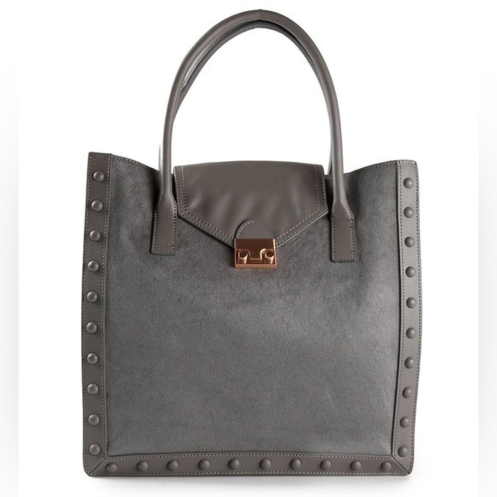 🌟Lovely Loeffler Randall Calf Hair Katherine Work Tote Bag